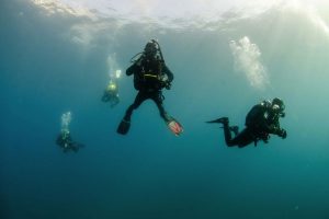 xt scuba divers midwater descent Costa del Sol diving